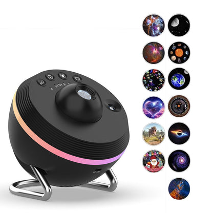 Rotating Galaxy Star Projector Light Starry Night Light Bedroom Ceiling Projecting Decor