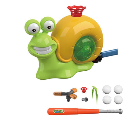 2-in-1 Outdoor Water Spray Toys Aircraft Water Sprinkler Baseball Toy Summer Backyard Lawn Party Fun