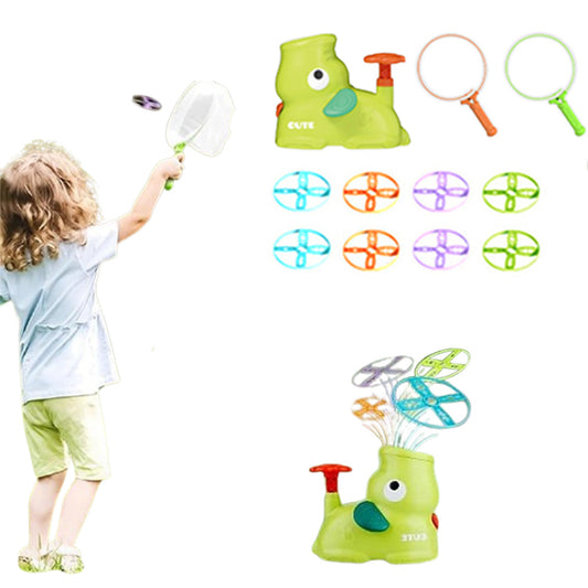 Outdoor Flying Disc Launcher Game Toys for Kids Outdoor Summer Toys