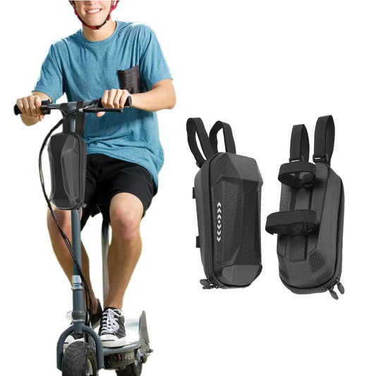 2L Storage Bag for Electric Scooter Water-Resistant Front Handlebar Bag for Scooter Mountain Bike