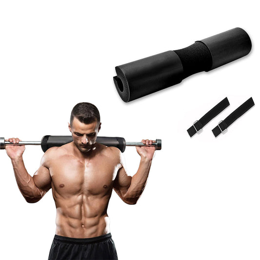 Barbell Pad Shoulder Pad for Squat Weightlifting Hip Thrust Lunges Black