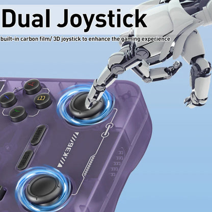 K36 Retro Handheld Game Console 64GB Video Consoles with 16000+ Games Purple