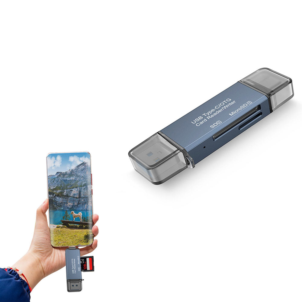 USB 3.0 Multifunctional Memory Card Reader Micro SD/SD Card Adapter for PC Tablet Camera