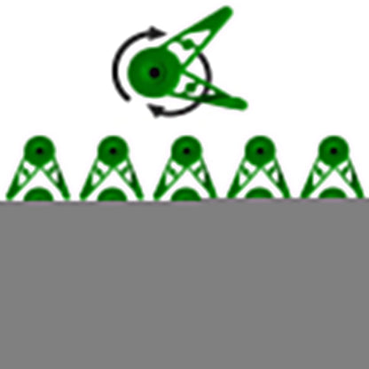 20PCS Adjustable Plant Bender Clip 360 Degrees Low Plant Training Garden Holders Green