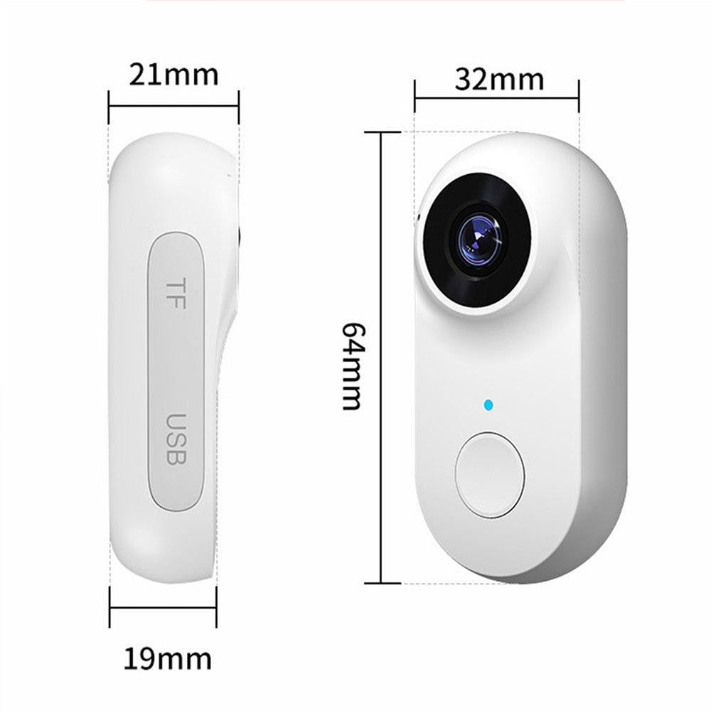 HD 1080P Pet Recorder Camera Mini Sport Action Camera with Video Recording for Outdoor Sports Vlogging