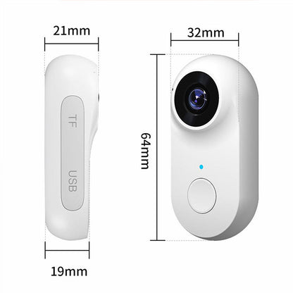 HD 1080P Pet Recorder Camera Mini Sport Action Camera with Video Recording for Outdoor Sports Vlogging