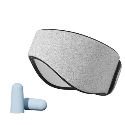 2-in-1 Sleeping Eye Mask And Ear Muffs Set Adjustable Sleep Ear Muffs Noise Reduction Sleeping Aid Grey