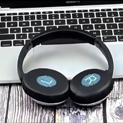 Pair of Replacement Cushion Ear Pads Noise Cancelling Headset Ear Cover for Bose OE2/OE2i/SoundTrue/Soundlink Black