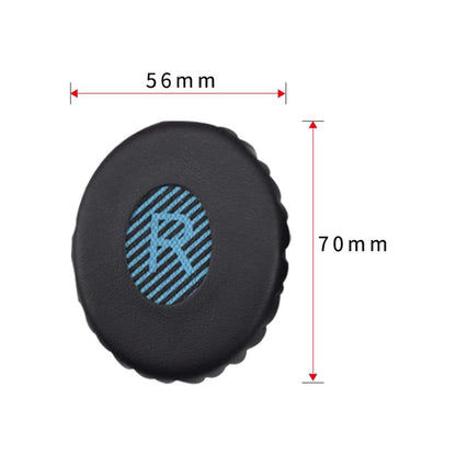 Pair of Replacement Cushion Ear Pads Noise Cancelling Headset Ear Cover for Bose OE2/OE2i/SoundTrue/Soundlink Black