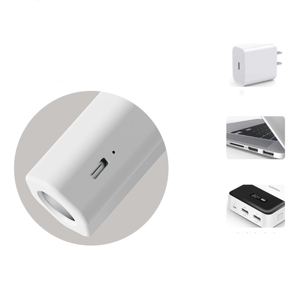 4-in-1 Wireless Touch Control Night Light Multifunctional Desk Lamp Clamp Light Wall Light Emergency Lamp White