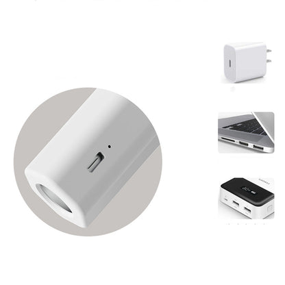 4-in-1 Wireless Touch Control Night Light Multifunctional Desk Lamp Clamp Light Wall Light Emergency Lamp White