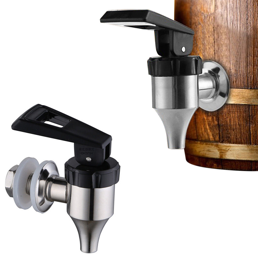 Stainless Steel Beverage Dispenser Faucet Bar Spigot Tap for Water Wine Drink