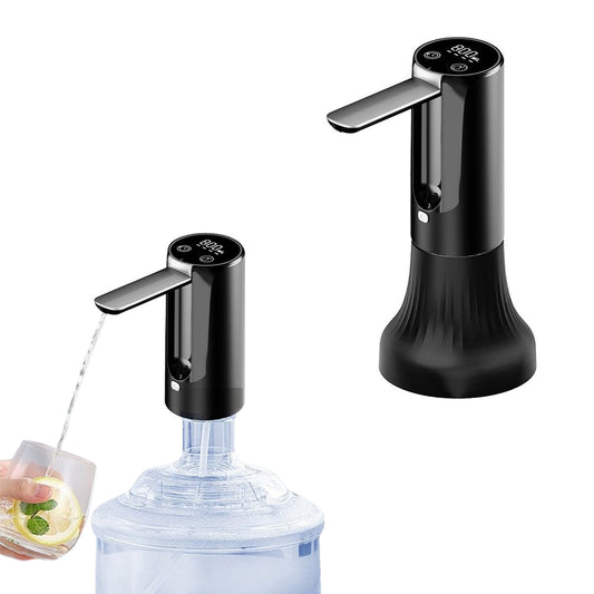 Digital Automatic Water Pump USB Rechargeable Water Dispenser Black