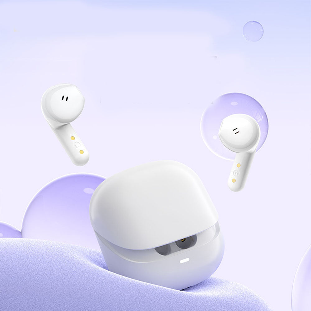 Wireless Bluetooth 5.3 Earbuds Touch Control Half-In-Ear Headphone with USB Charging Case