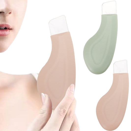 2Pcs Blackhead Remover Tool Silicone Face Scraper for Deep Cleansing Skin Care Tool