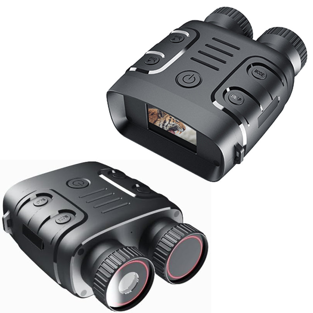 5X Zoom Digital Binoculars with Bult-in Camera 1080P Scope 7-Level Infrared Night Vision Device