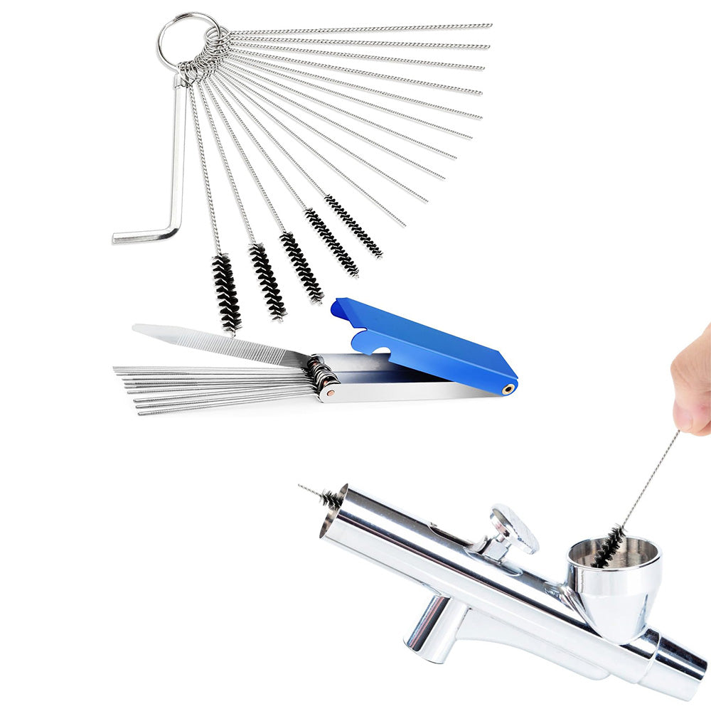 Carb Jet Cleaning Wire Set Carburetor Cleaner Tool Kit Style 1