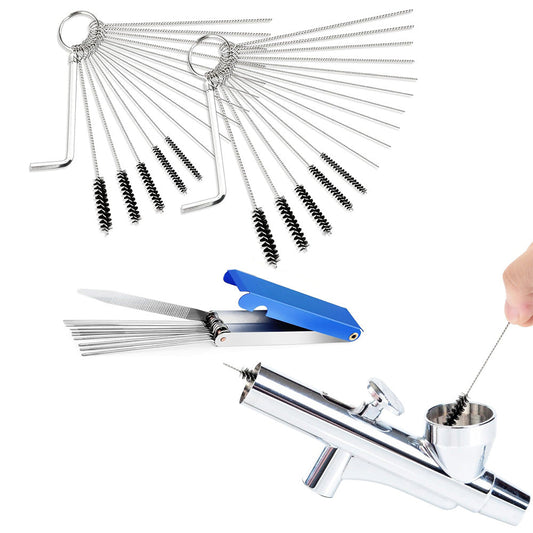 Carb Jet Cleaning Wire Set Carburetor Cleaner Tool Kit Style 2