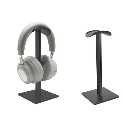 Desktop Headphone Aluminum Stand and Stable Headset Holder Black