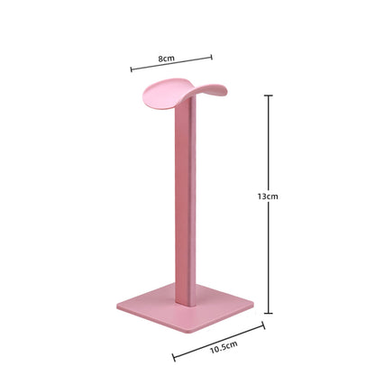 Desktop Headphone Aluminum Stand and Stable Headset Holder Pink