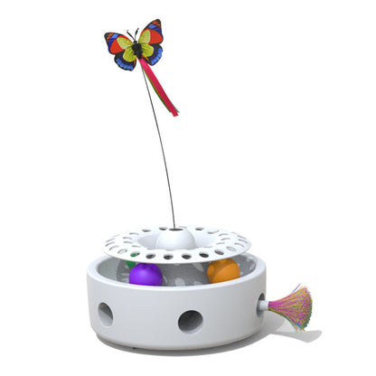 3 in 1 Interactive Butterfly Cat Toy