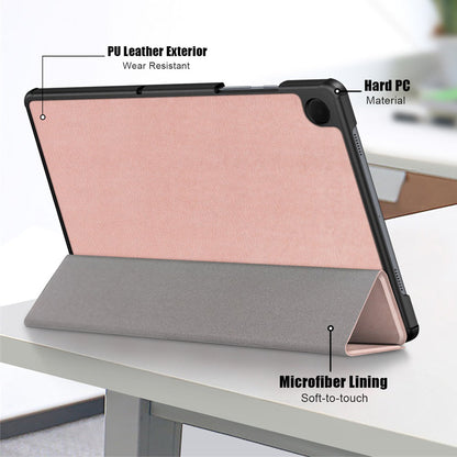 Protective Case for Samsung Galaxy Tab A9 Rose Gold