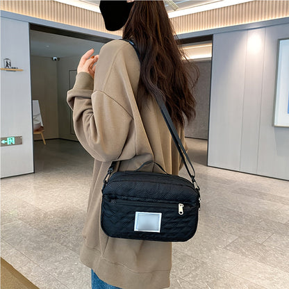 3 PCS Travel Duffle Bag Set with Shoe Compartment Black