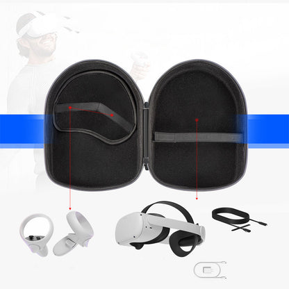 Travel Hard Carrying Case Compatible with Meta Quest 3 S/3/2 Pico 4 Ultra