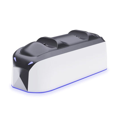 Charging Dock Station with RGB Ambient Lighting for Dual Controllers Competible with PS5 Slim PS5 Pro PS5