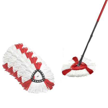 5Pcs Replacement Microfibre Mop Head Compatible with O-Cedar Vileda