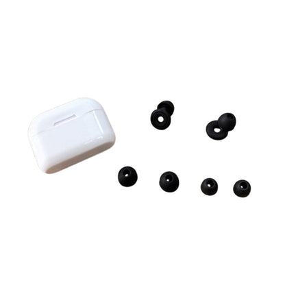 Pair of Ear Plugs with 3 Pairs of Ear Tips for Noise Cancelling Ear Protection EarPlugs for Sleep Work Study Black