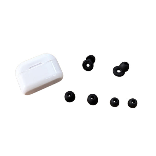 Pair of Ear Plugs with 3 Pairs of Ear Tips for Noise Cancelling Ear Protection EarPlugs for Sleep Work Study Black