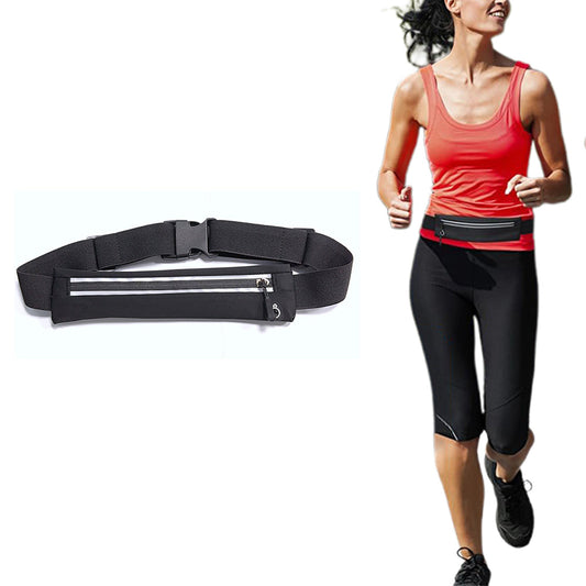 Adjustable Slim Belt Bag for Men Women Fanny Pack Waist Pack for Workout Running Gear Accessories