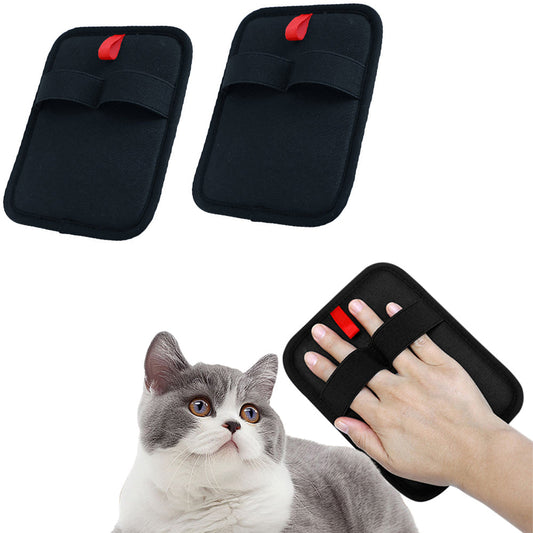 2Pcs Pet Hair Remover Cat Dog Hair Removal Glove for Couch Furniture Carpet Car Seat