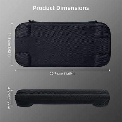 Travel Carry Case for Nintendo Switch 2 with Game Card Slots Black