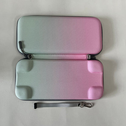 Travel Carry Case for Nintendo Switch 2 with Game Card Slots Mixcolor Pink and Green