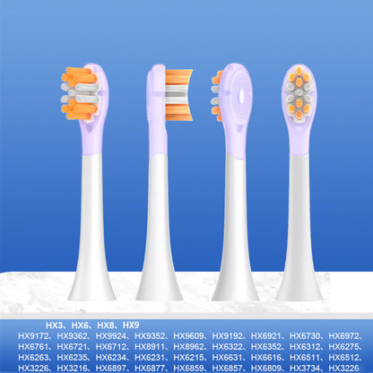 4Pcs Replacement Toothbrush Heads Compatible with Philips