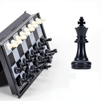 Easy Attached Chess Set Large Board Game Set