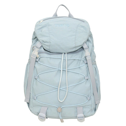 2-in-1 Hiking Backpack Set Packable Water Resistant Daypack with Small Pouch Blue