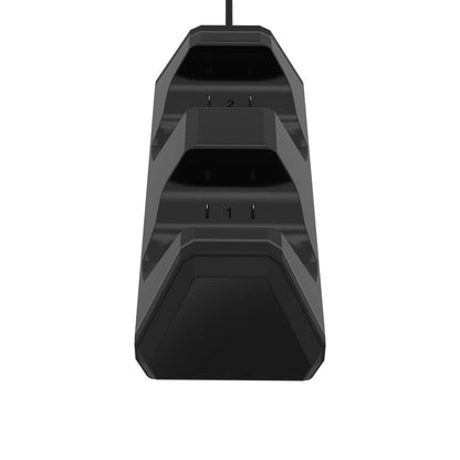 USB Powered Wireless Charging Dock for Dual Controllers Fit for Xbox One Series S/X Controller