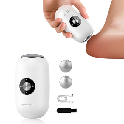 Electric Foot Callus Remover Rechargeable Foot File Pedicure Tool for Cracked Dry Heels Dead Skin Calluses