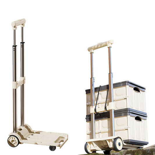 Folding Hand Truck  Portable Luggage Dolly Cart for Easy Moving