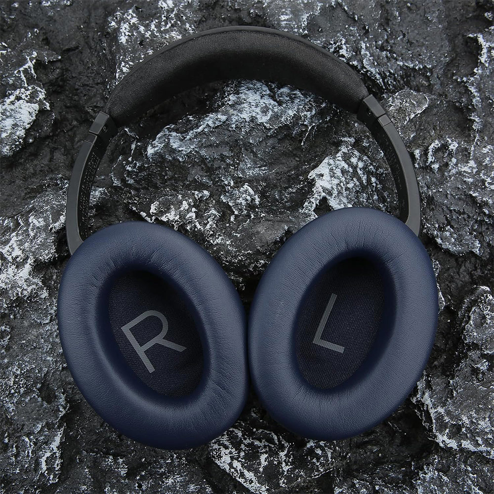 Pair of Replacement Ear Pads for Bose QC45 Headphone Ear Cushions Navy