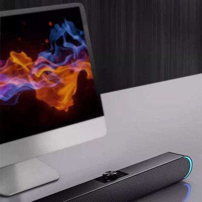 USB Powered Computer Speaker Bluetooth Stereo Sound Speaker for Computer Desktop PC Laptop