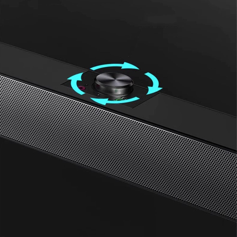 USB Powered Computer Speaker Bluetooth Stereo Sound Speaker for Computer Desktop PC Laptop