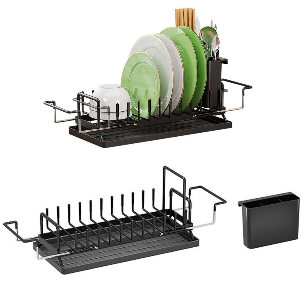 Expandable Sink Dish Drying Rack Over Sink Dish Drainer for Kitchen Counter