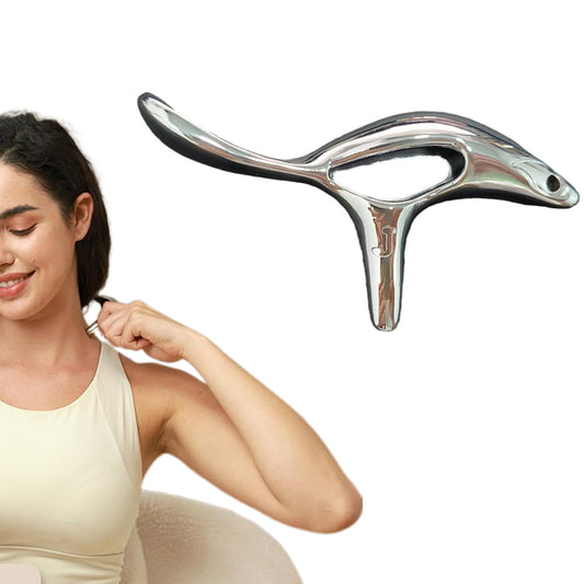 Metal Trigger Point Massage Tool Gua Sha Muscle Scraper for Full Body