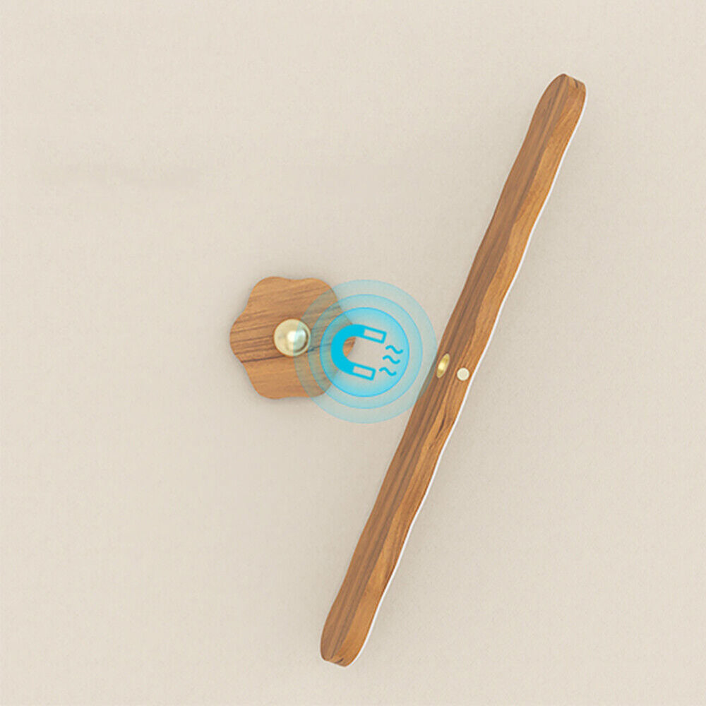 Magnetic Rotating Touch Night Light with Color Modes for Bathroom and Kitchen