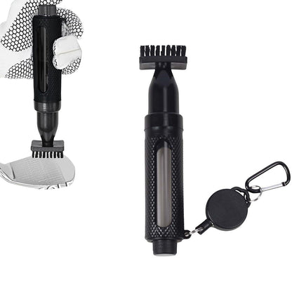 Golf Club Cleaner Brush with Water Spray Press to Clean Groove Brush for Golf Bags