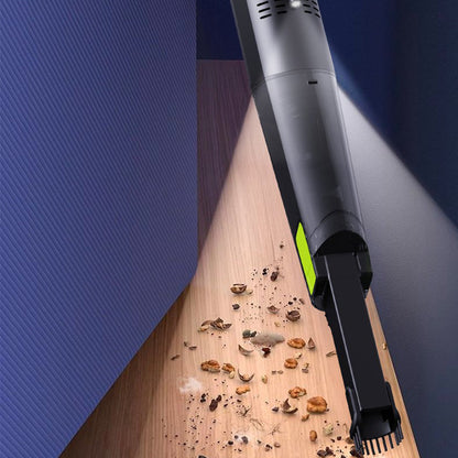Cordless Handheld Vacuum Cleaner with LED Light for Car and Home Use